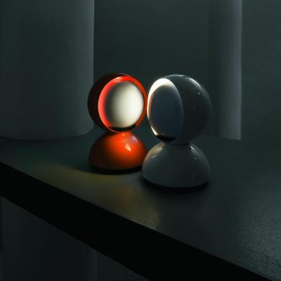 Lampe &agrave; poser Eclisse orange &Oslash;12 cm hauteur 18 cm Orange Artemide