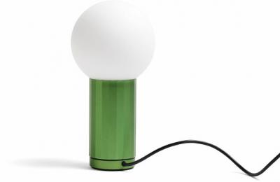 HAY Turn on lampe &agrave; poser LED dimmable pied vert
