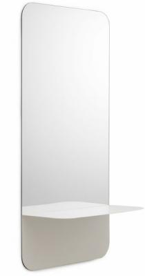 Miroir mural vertical blanc Horizon blanc - Normann Copenhagen