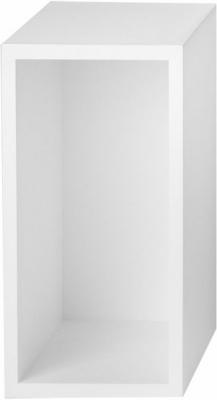 Muuto Stacked 2.0 avec paroi arri&egrave;re - petit - blanc