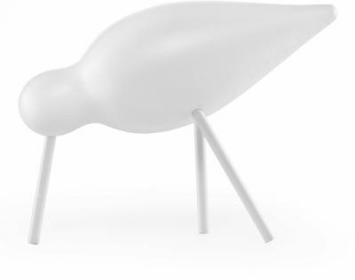 Normann Copenhagen Figurine Shorebird - M - blanc/blanc