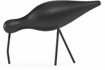 Normann Copenhagen Figurine Shorebird - noir/noir - L