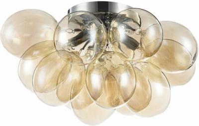 Balbo Plafonnier Semi-Encastr&eacute; Nickel, 4 Lumi&egrave;res, G9