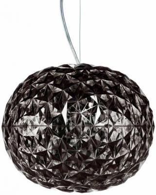 Suspension LED de designer gris fum&eacute;e Planet