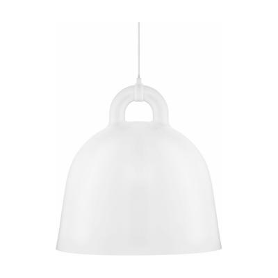 Suspension - BELL Aluminium Blanc &Oslash; 55 x H 57 cm, c&acirc;ble L 400 cm