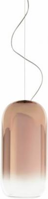 Artemide - Luminaire suspendu gople, &oslash; 21 x h 42 cm, cuivre