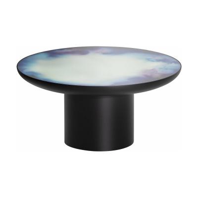 Table basse - FRANCIS L &Oslash; 75 x H 36 cm Aquarelle bleu-violet