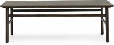 Normann Copenhagen Table basse Grow  - Ch&ecirc;ne teinte - 70 x 120 cm