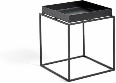 Table Tray - noir - 30 x 34 x 30 cm Noir Hay
