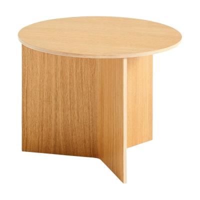 HAY - Slit Table Round , &Oslash; 45 x H 35,5 cm, ch&ecirc;ne naturel