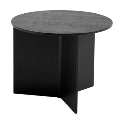 HAY - Slit Table Round , &Oslash; 45 x H 35,5 cm, ch&ecirc;ne noir