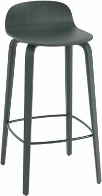 Muuto Tabouret de bar Visu - vert fonc&eacute; - grand