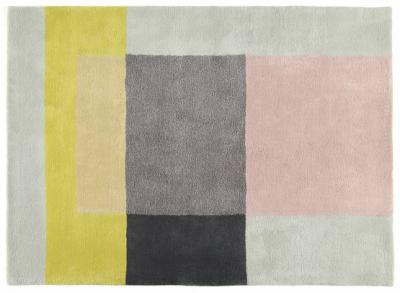 HAY - Colour Carpet 05 (bleu gris / rose / jaune)
