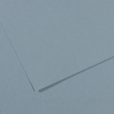 CANSON papier dessin Mi-Teintes, 500 x 650 mm, bleu clair