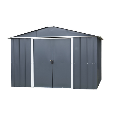 Abri de jardin en m&eacute;tal 65AEYZ - 2,20m2 - anthracite - YARDMASTER