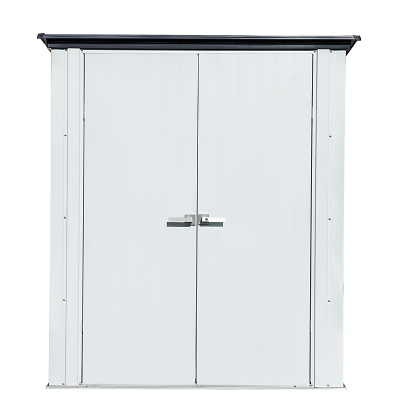 Abri de jardin m&eacute;tal - Monopente - 1,7m&sup2; - SPACEMAKER PATIO