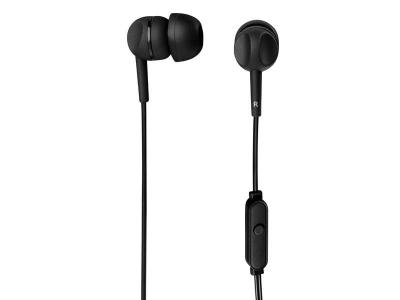 Casque ear3005bk, intra-auriculaire, microphone, noir