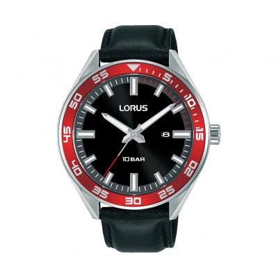 Lorus Homme Analogique Quartz Montre avec Bracelet en Cuir RH941NX9