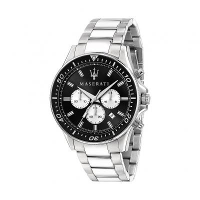 Maserati Montre &agrave; affichage analogique 'SFIDA 44MM' gris