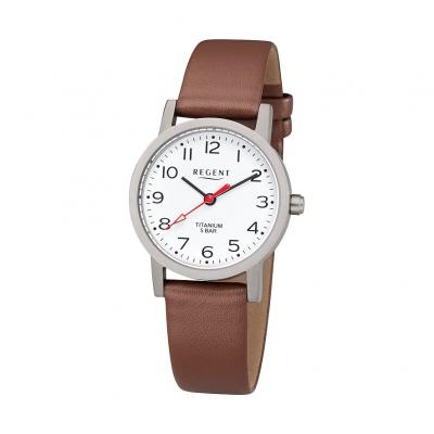 Inconnu Regent Femmes Analogique Quartz Montre avec Bracelet en Cuir 12090311