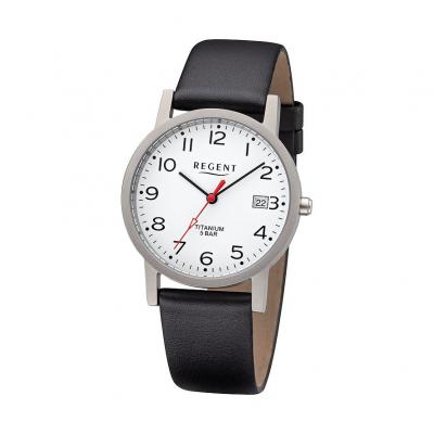 Inconnu Regent Homme Analogique Quartz Montre avec Bracelet en Cuir 11190181