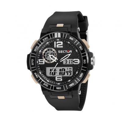 Sector - Montre pour hommes Mati&egrave;re synth&eacute;tique, Aluminium 1 unit&eacute;