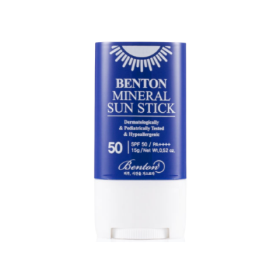 Benton - Stick solaire min&eacute;ral (SPF50 + PA ++++) - 15g
