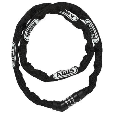 Abus Steel-O-Chain 4804C110 - Cble antivol vlo Black Taille unique