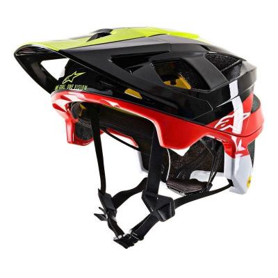 Alpinestars Bicycle Vector Tech Pilot Mtb Helmet Jaune,Rouge,Noir S
