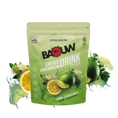 Baouw - Citron - Fleur de Sureau - Boisson &eacute;nerg&eacute;tique - Taille unique