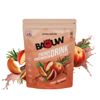 Baouw - P&ecirc;che - Romarin - Boisson &eacute;nerg&eacute;tique - Taille unique