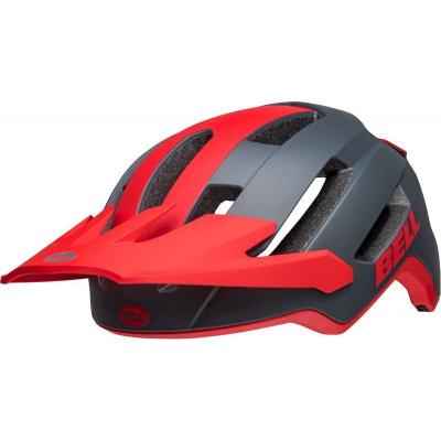Bell 4Forty Air Helmet (MIPS) - Matte Grey-Red} - S}, Matte Grey-Red}