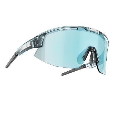 BLIZ Lunette de soleil sport Matrix W Transparent Ice Blue Smoke Bleu
