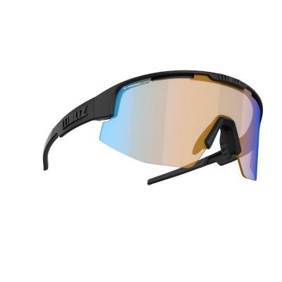 Lunettes bliz matrix small nano optics nordic light noir orange