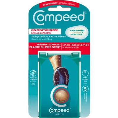 Compeed pansements ampoules plante du pied x 5