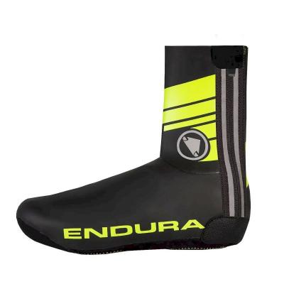 Couvre-chaussures de route Endura - M Jaune fluo Couvre-chaussures