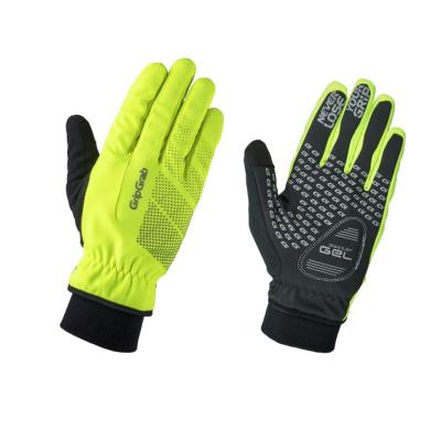 GripGrab Ride Hi-Vis Windproof Winter Glove, Fluorescent Yellow