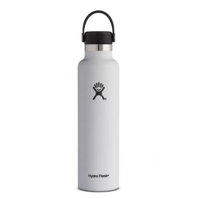 Bouteille hydro flask standard flex cap 680 ml blanc