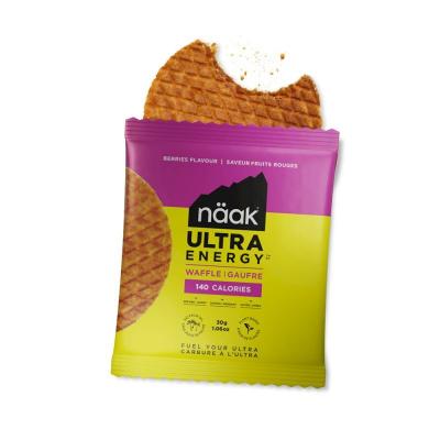 Gaufres &eacute;nerg&eacute;tique NAAK Gaufres Ultra Energy (Fruits rouges) unit&eacute;