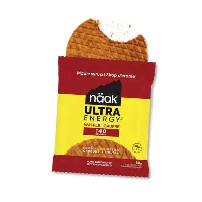 Gaufres &eacute;nerg&eacute;tique NAAK Gaufres Ultra Energy (Sirop d'&eacute;rable) unit&eacute;