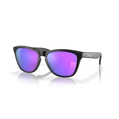 Oakley Frogskins Prizm Sunglasses Bleu,Noir Prizm Violet Iridium/CAT3