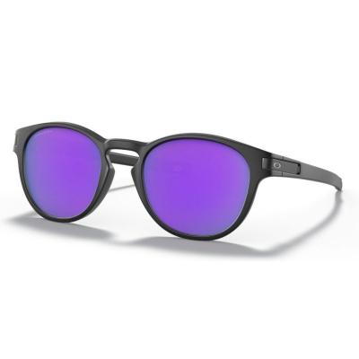 Lunettes de soleil Oakley Oo9265 latch col. 926555 Hommes Ronds Noir