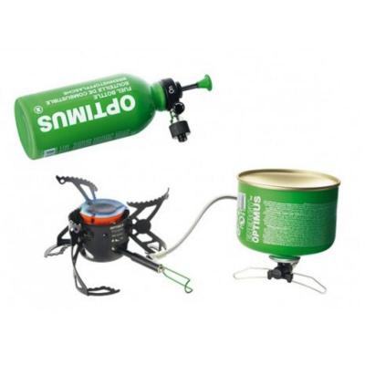 Optimus Polaris Multi Cuiseur avec bouteille de carburant de 0,4 litre