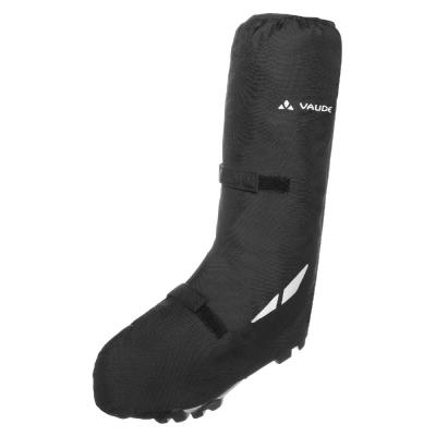 Vaude - Bike Gaiter long - Sur-chaussures taille 44-46, noir/gris