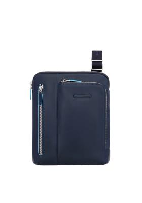 Piquadro Piquadro Sac bandouli&egrave;re, Bleu Cuir