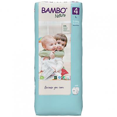 ABENA Bambo Nature T4 L Enfant 7-14G Tall Format Eco Pack