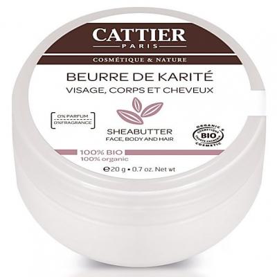 Cattier Beurre De Karit&eacute; 100% Bio 20g
