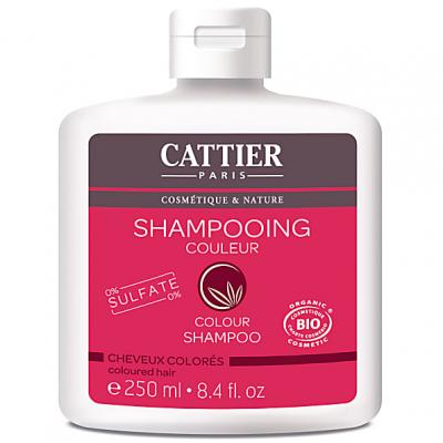 Cattier Shampooing Couleur, sans sulfates, 250ml