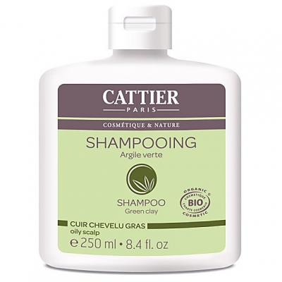 Cattier Shampooing a l'argile verte - cheveux gras - 250ml