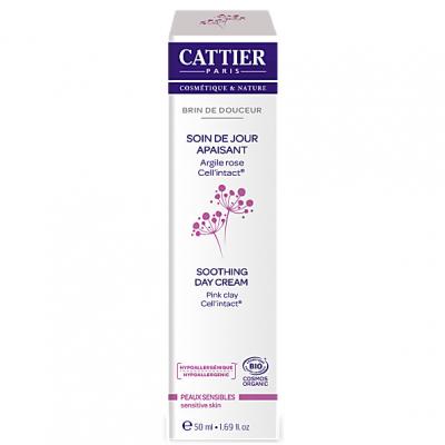 Cattier Cr&egrave;me de jour apaisante 50ml